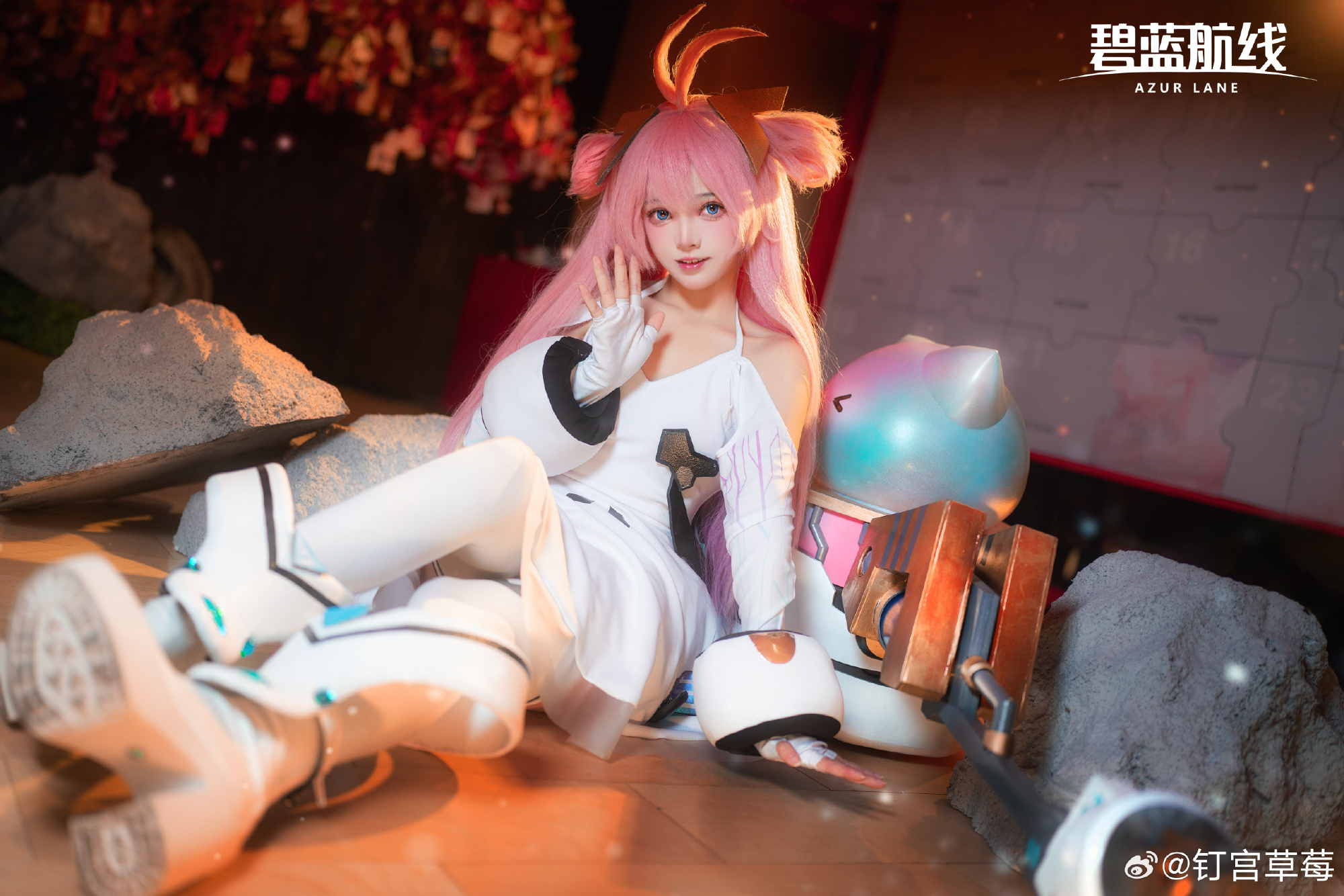 cosplay 指挥官~欢迎回港!碧蓝航线@钉宫草莓 COSPLAY-第8张