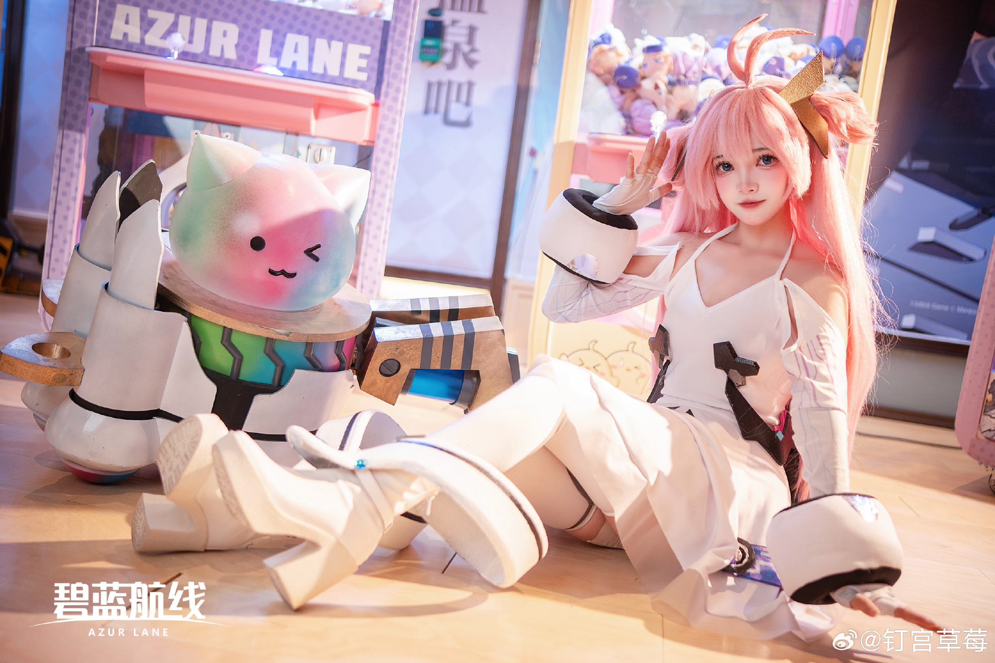 cosplay 指挥官~欢迎回港!碧蓝航线@钉宫草莓 COSPLAY-第7张