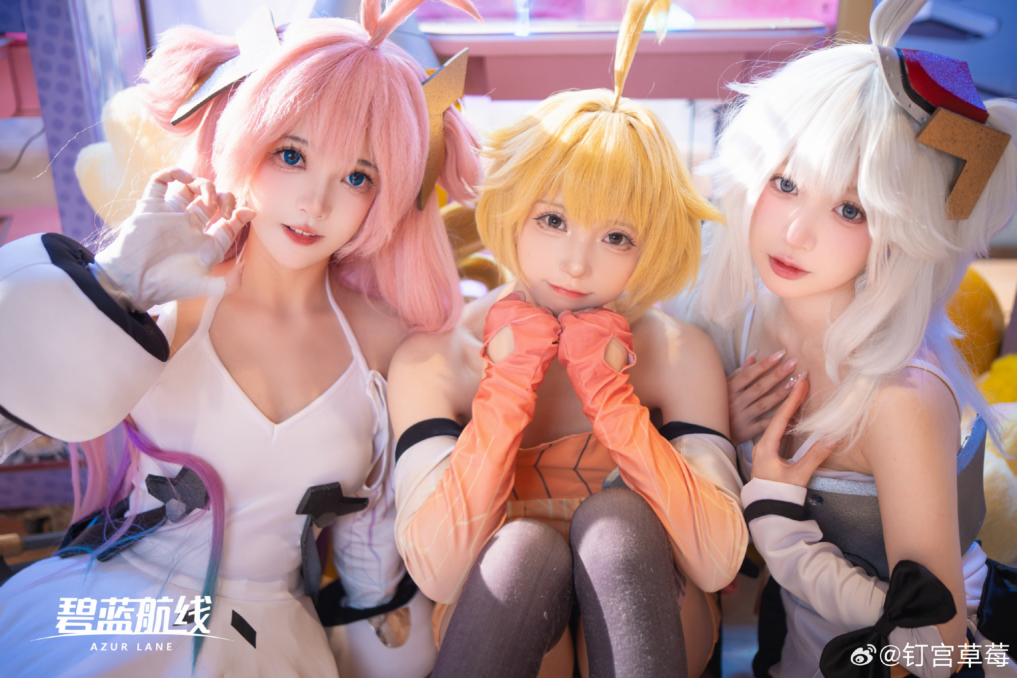 cosplay 指挥官~欢迎回港!碧蓝航线@钉宫草莓 COSPLAY-第3张