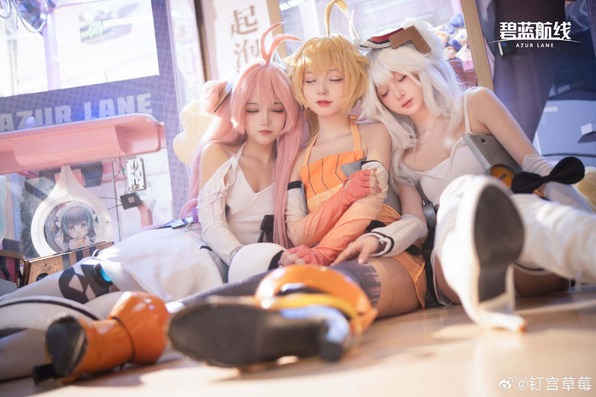 cosplay 指挥官~欢迎回港!碧蓝航线@钉宫草莓 COSPLAY-第2张