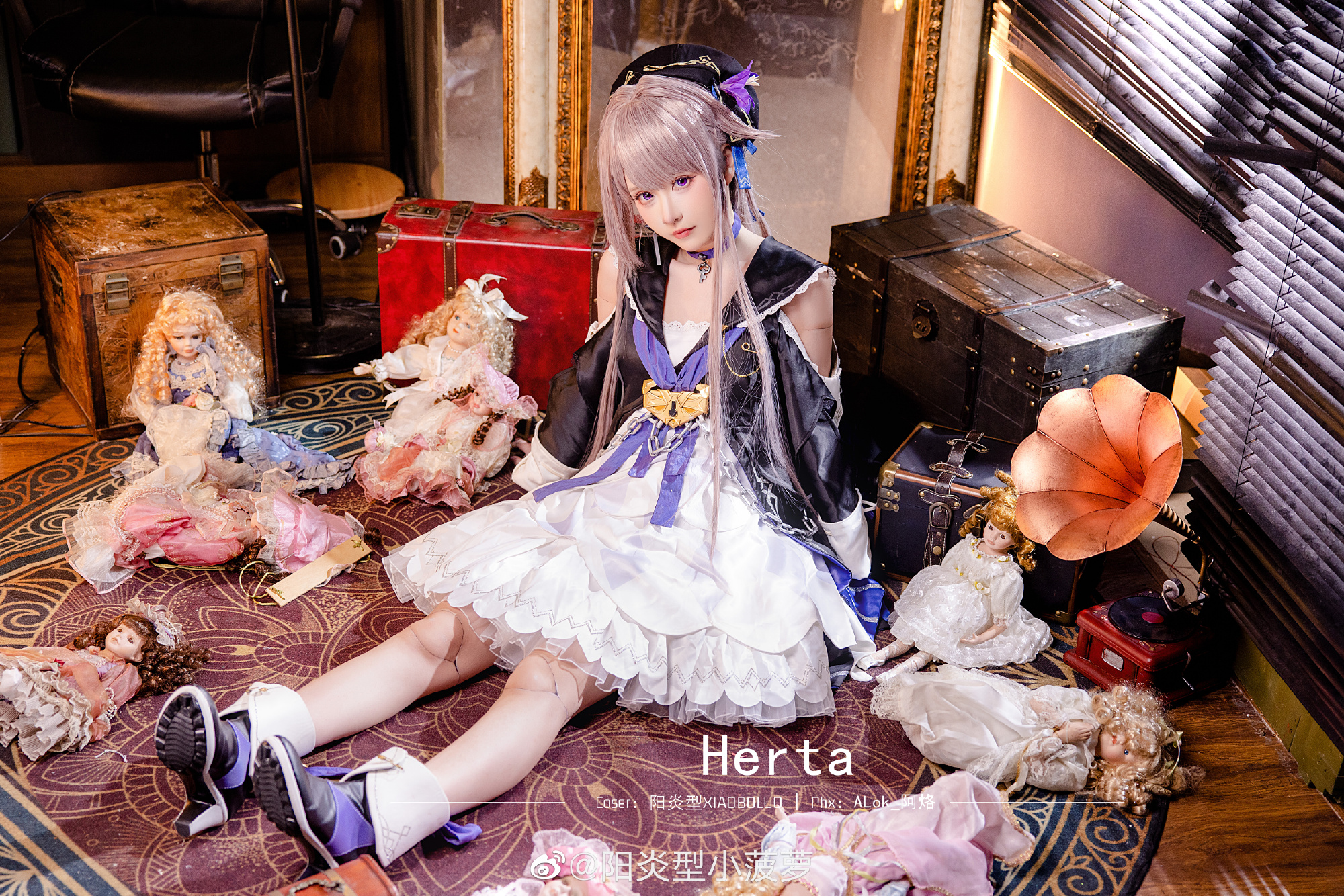 COSPLAY 崩坏星穹铁道 黑塔@阳炎型小菠萝 COSPLAY-第17张