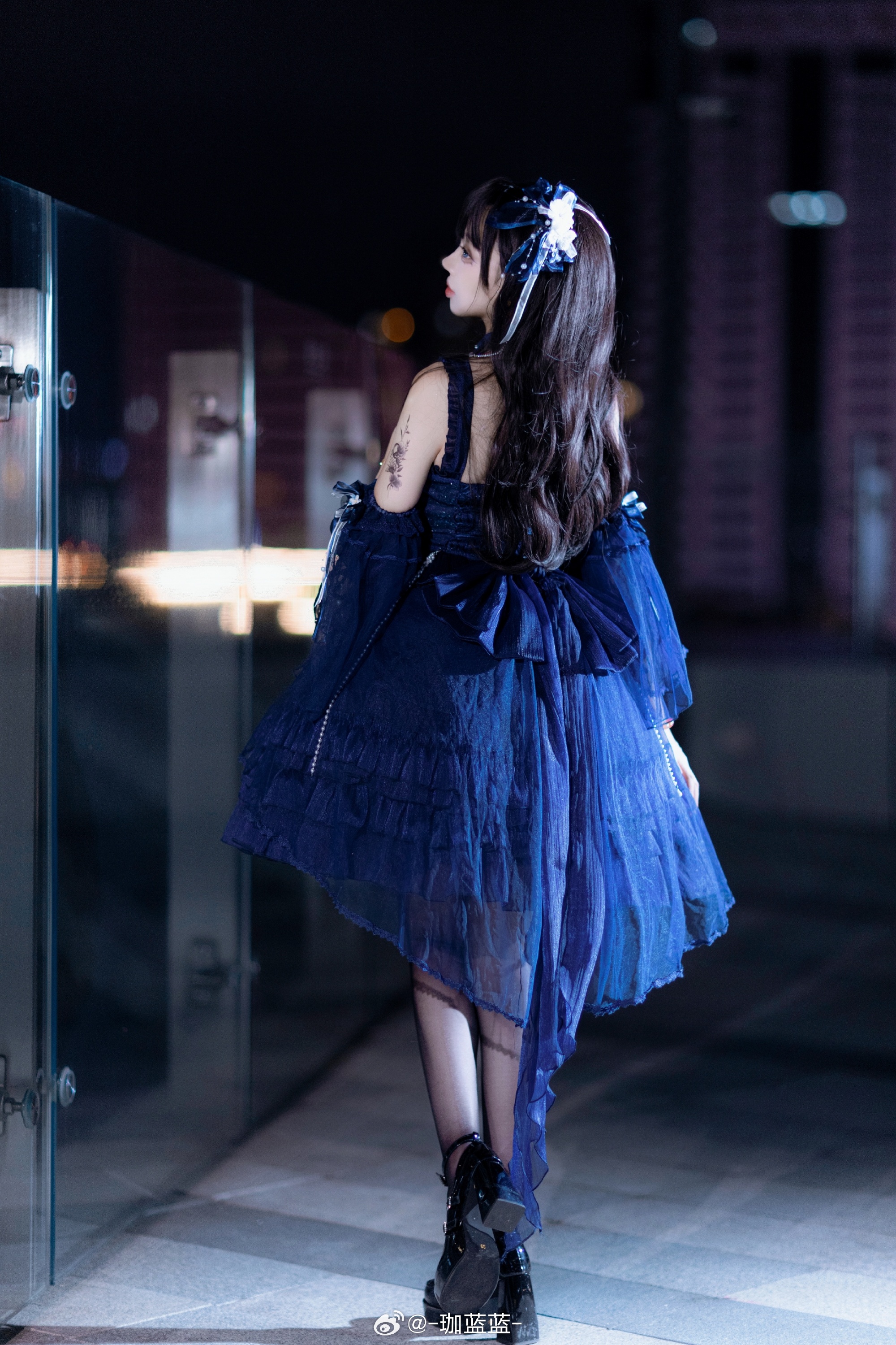 闪耀的不止是裙摆，还有老子! lolita@-珈蓝蓝- COSPLAY-第9张