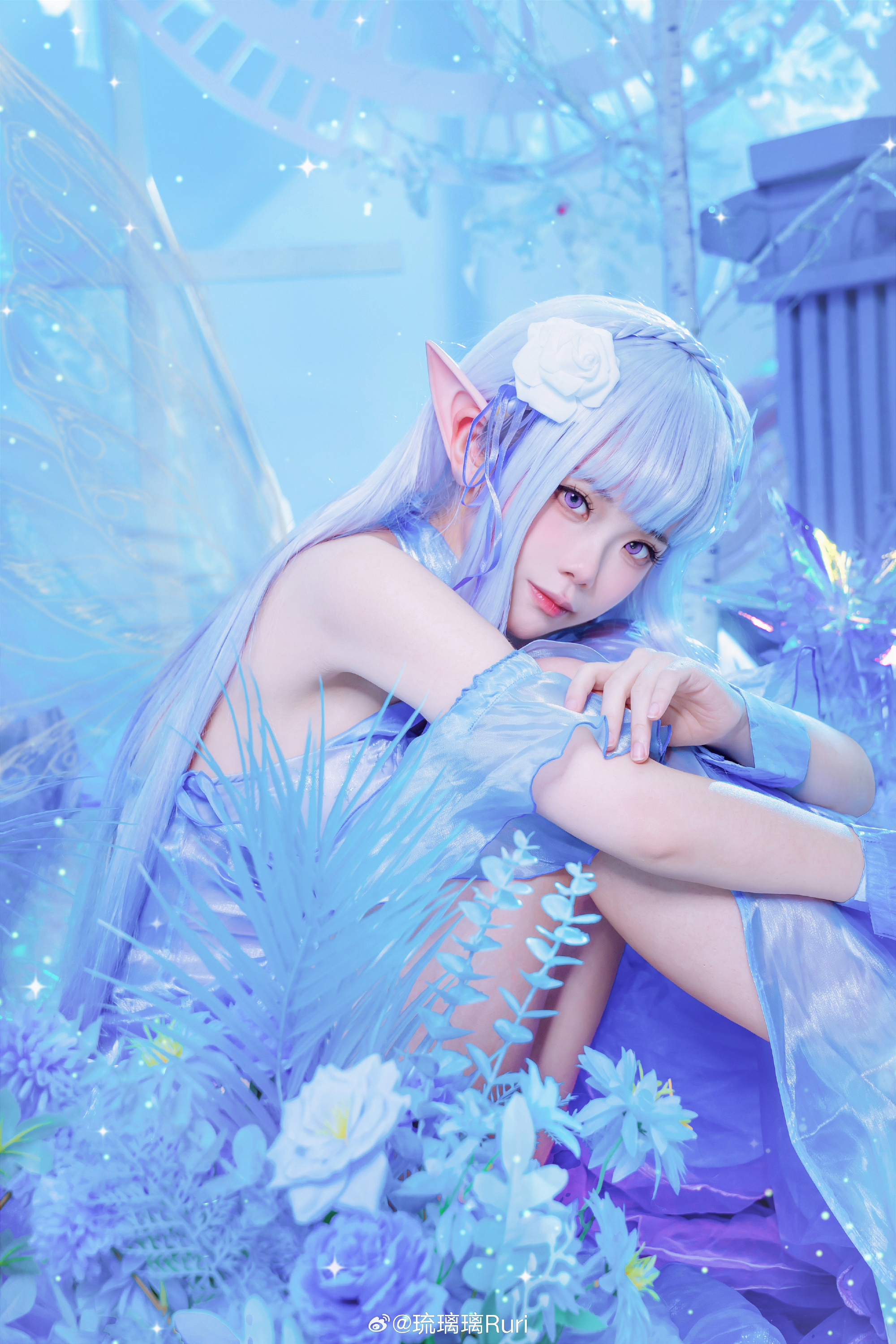 cosplay Re:从零开始的异世界生活 艾米莉亚@琉璃璃Ruri COSPLAY-第1张