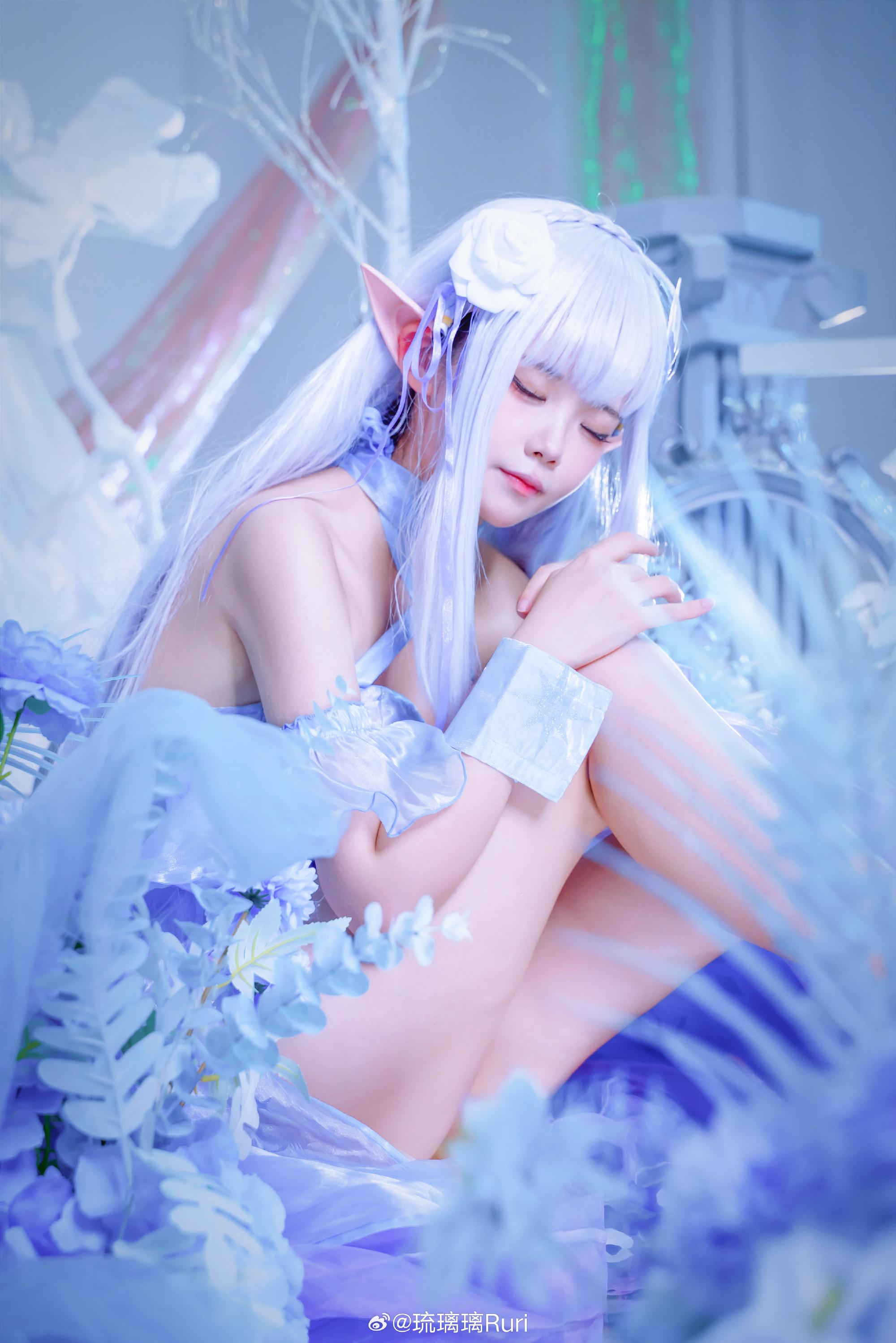 cosplay Re:从零开始的异世界生活 艾米莉亚@琉璃璃Ruri COSPLAY-第8张