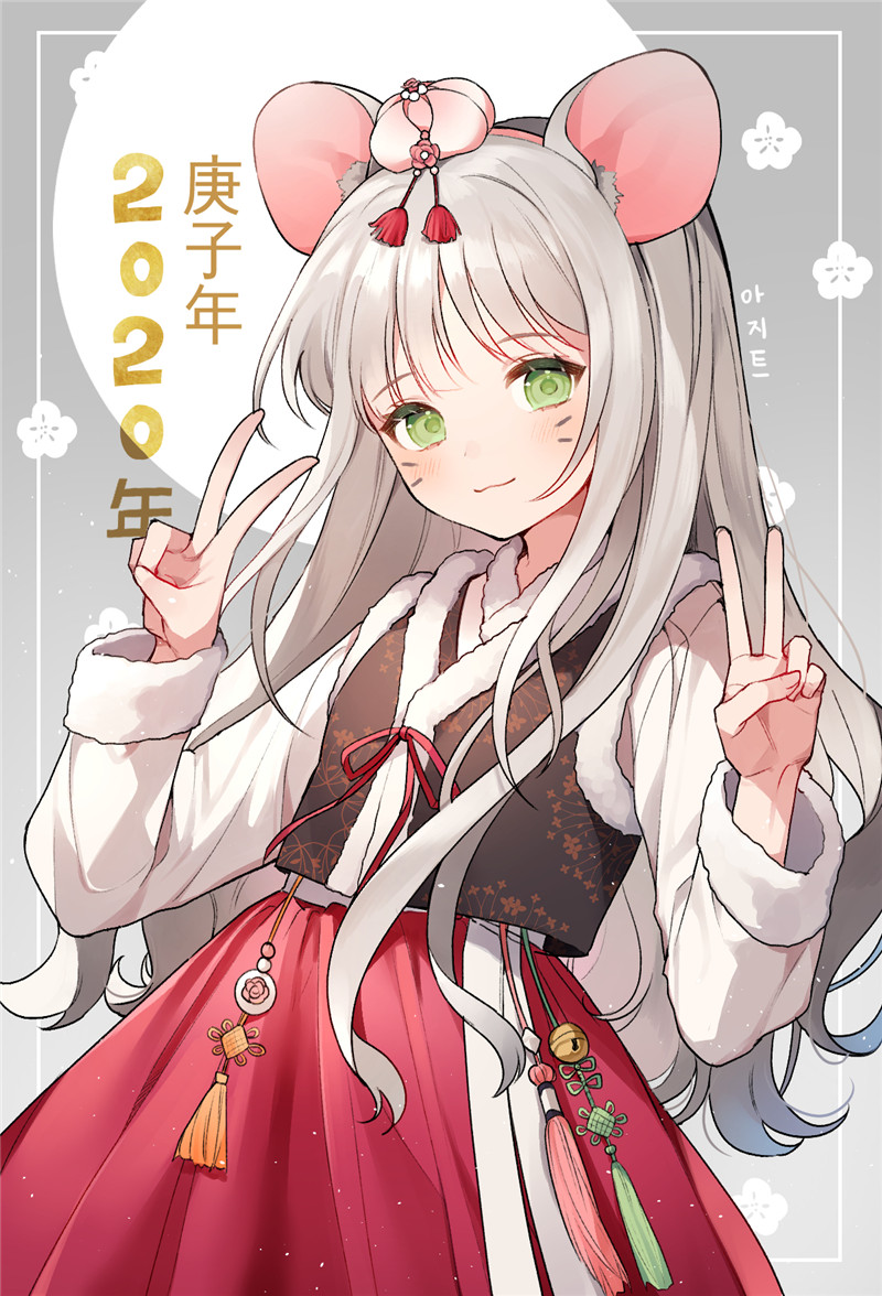 韩国画师Azit萌系少女原画插画壁纸图片素材作品合集美术绘画资料(二期更新)[120P-413M]