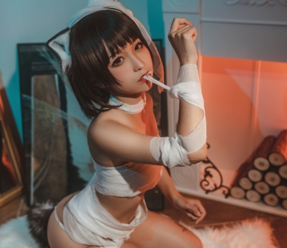 蠢沫沫NO.056《绷带猫》:妖媚与俏皮的完美融合插图3