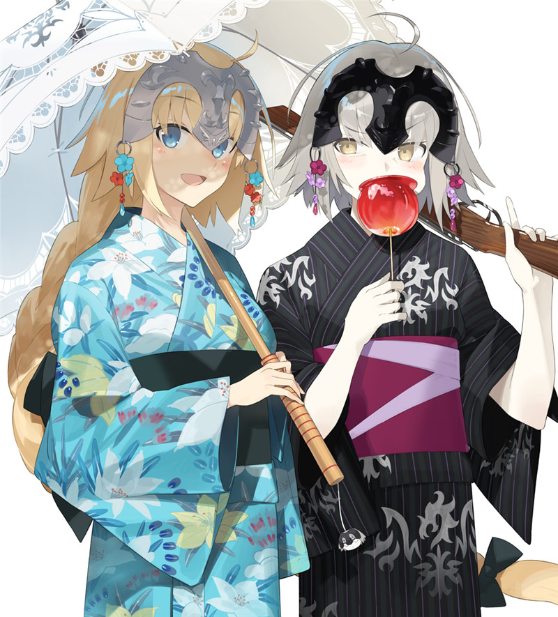 FGO/fate系列角色贞德P站pixiv相关图集原画插画壁纸美术图片素材(二期更新)[1877P-3.09G]