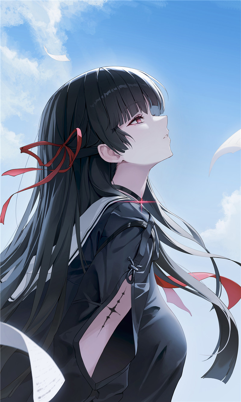 鸣潮角色朽叶千咲PNG立绘4K8K高清图集插画手机电脑壁纸海报素材[987P-3.65G]