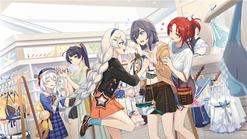 [整合包]崩坏3官方立绘4K8K超清壁纸原画p站pixiv插画CG高清美术图片素材
