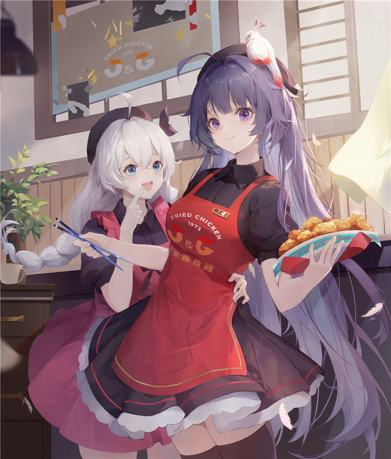 [整合包]崩坏3官方立绘4K8K超清壁纸原画p站pixiv插画CG高清美术图片素材
