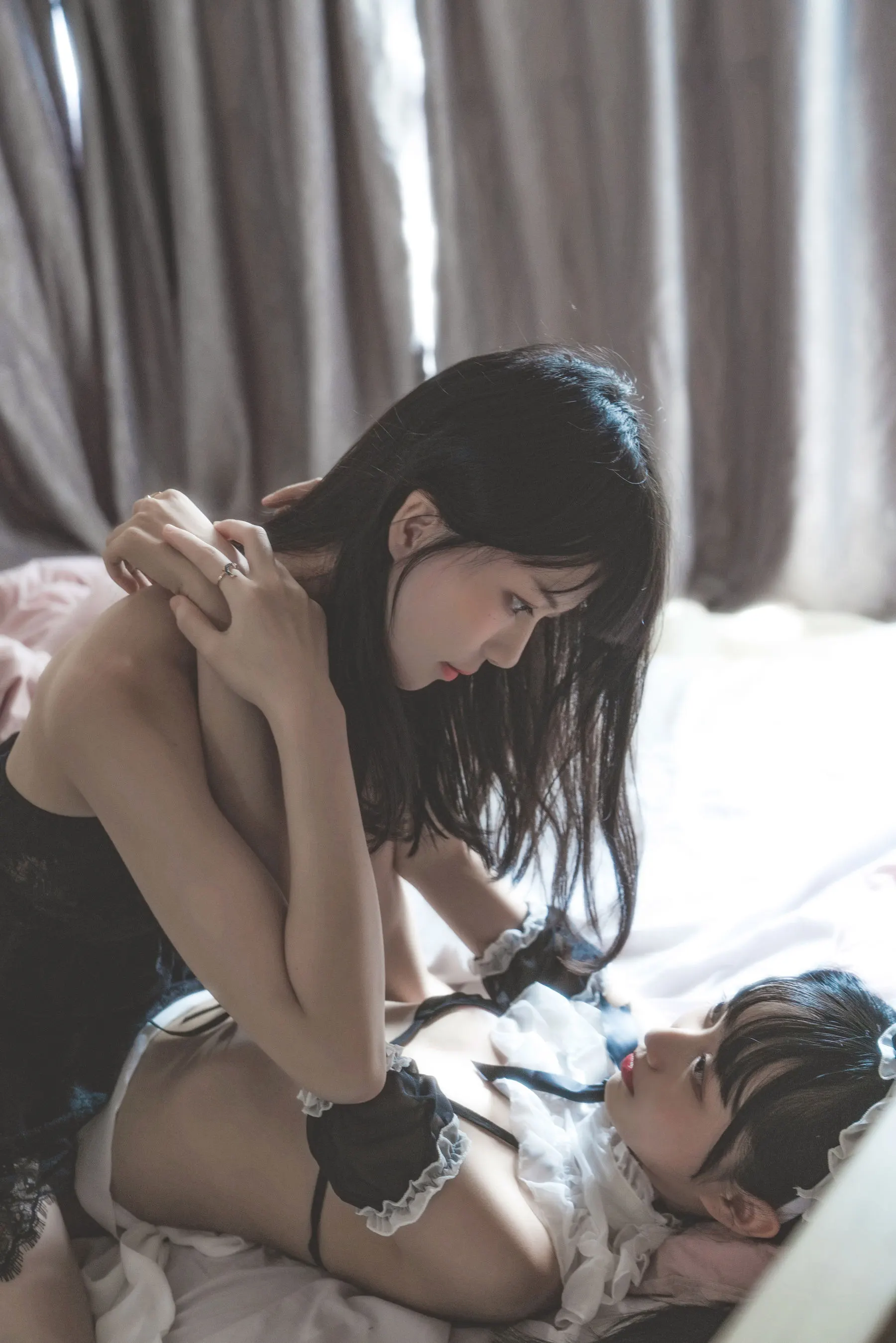 %title插图%num木绵绵OwO x 樱桃喵顶级联动：新作《暮(黑裙×妹抖)》全网安利，这波双倍暗黑女仆感真的顶不住
